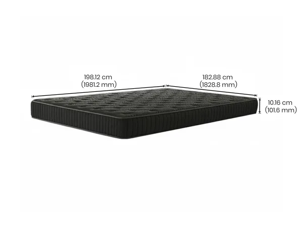 Siesta Single Bed with 4 Inches Mattress